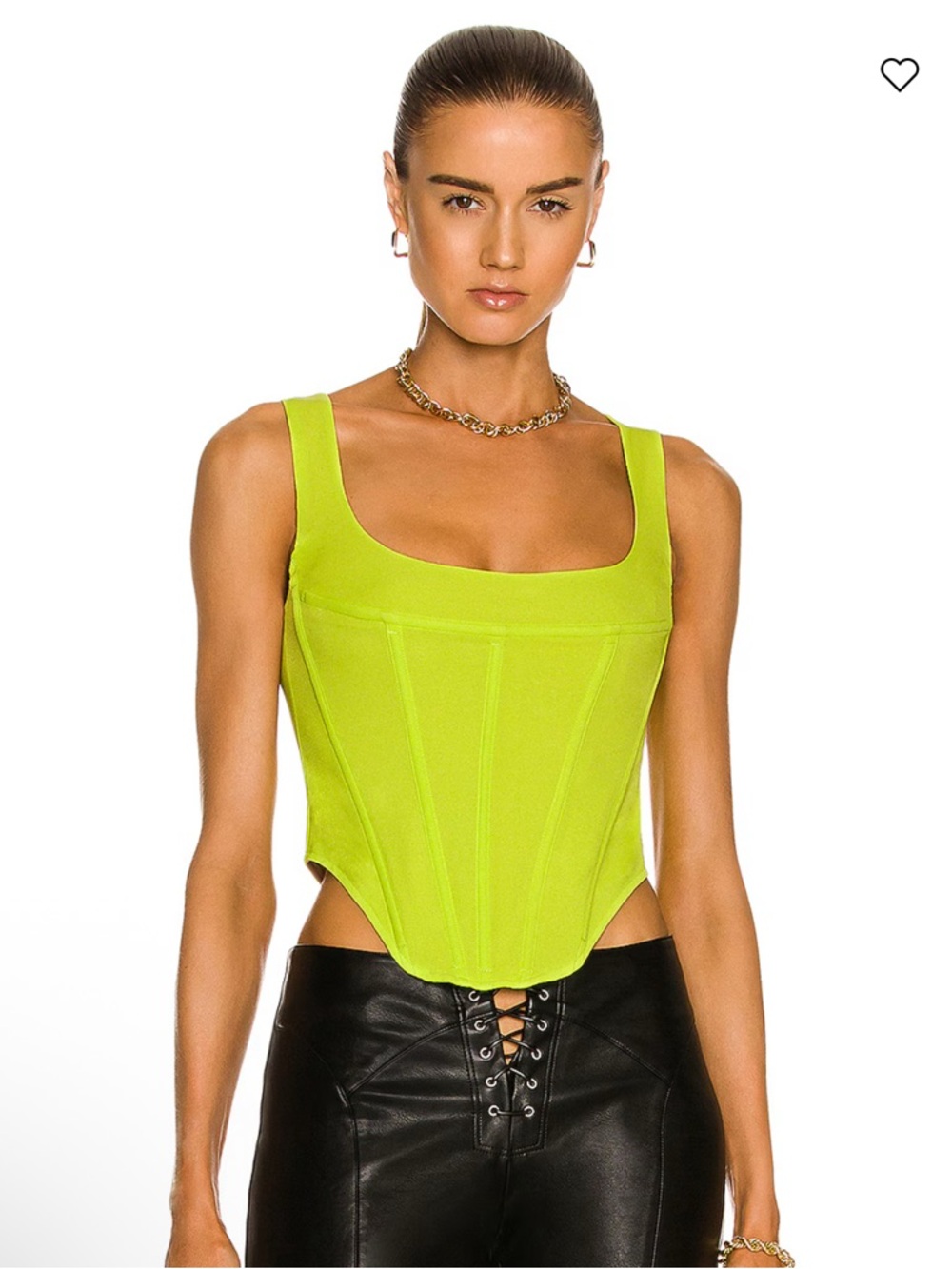 MIAOU Campbell Corset Top